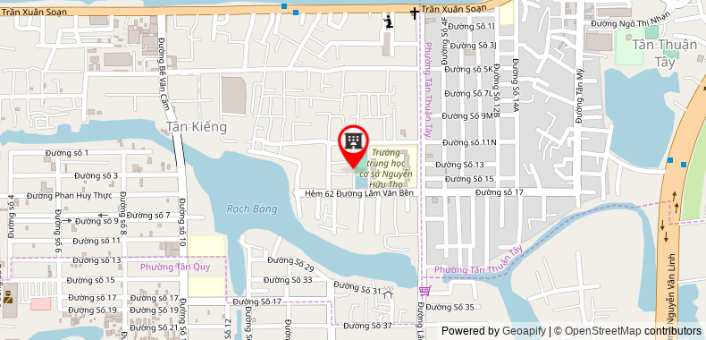 Bản đồ đến địa chỉ Công Ty TNHH Thương Mại Dịch Vụ Công Nghệ Tân Hoàn Mỹ