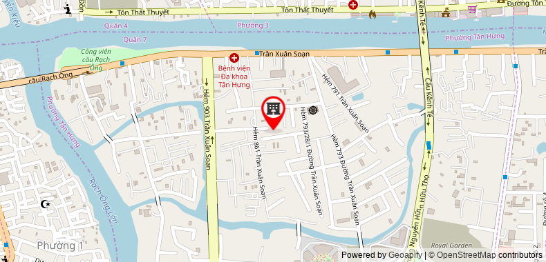Bản đồ đến địa chỉ Công Ty TNHH Thương Mại Dịch Vụ Kỹ Thuật Thuận Thành Đạt