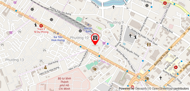 Map to Thien Trang Global Merchandise Exchange Company Limited
