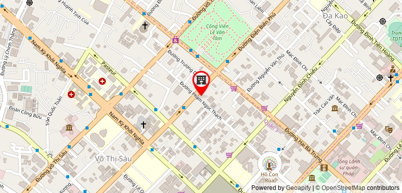 Map to Phong Vu Service - Technology Company Limited