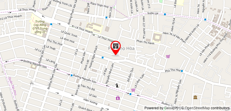 Bản đồ đến địa chỉ Công Ty TNHH Piscor Gia Phú
