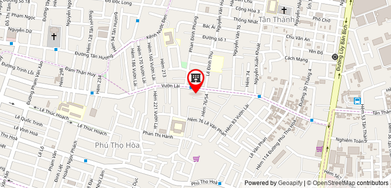 Map to Tri Viet Luat Tax Advisory and Accountant Company Limited