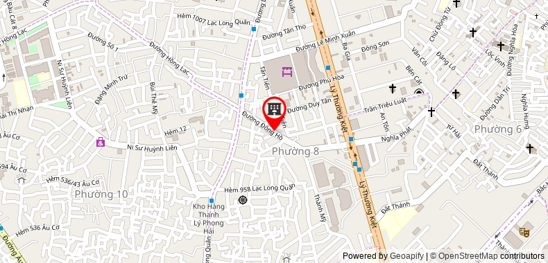Bản đồ đến địa chỉ Công Ty TNHH Sản Xuất Thương Mại Văn Phòng Phẩm Ánh Sáng