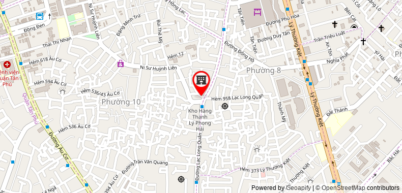 Bản đồ đến địa chỉ Công Ty TNHH Nhà Hàng Karaoke Hoàng Khánh