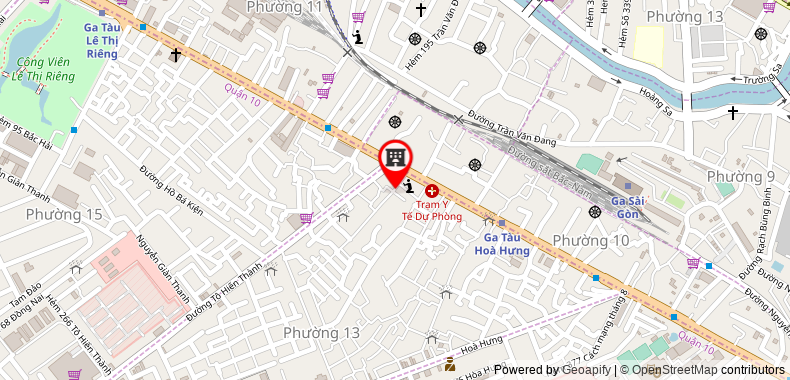 Map to Thien Van Loc Investment Trading Service Company Limited