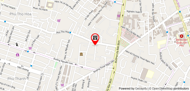 Bản đồ đến địa chỉ Công Ty TNHH Dịch Vụ Saigon Star
