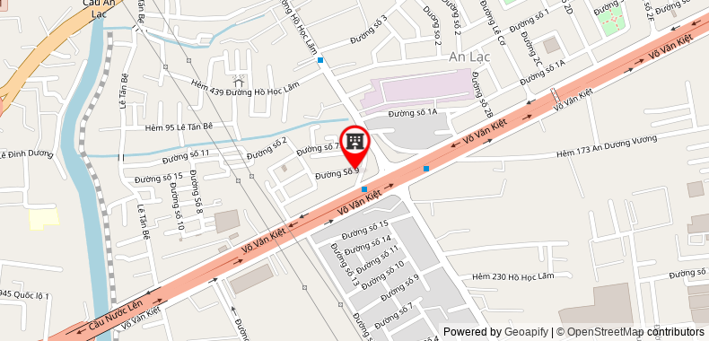 Map to Dinh Gia Evn Company Limited