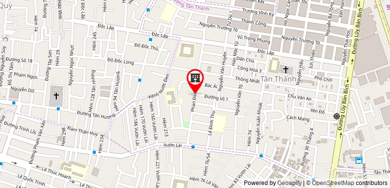 Bản đồ đến địa chỉ Công Ty TNHH In Ấn Quảng Cáo Công Thiện