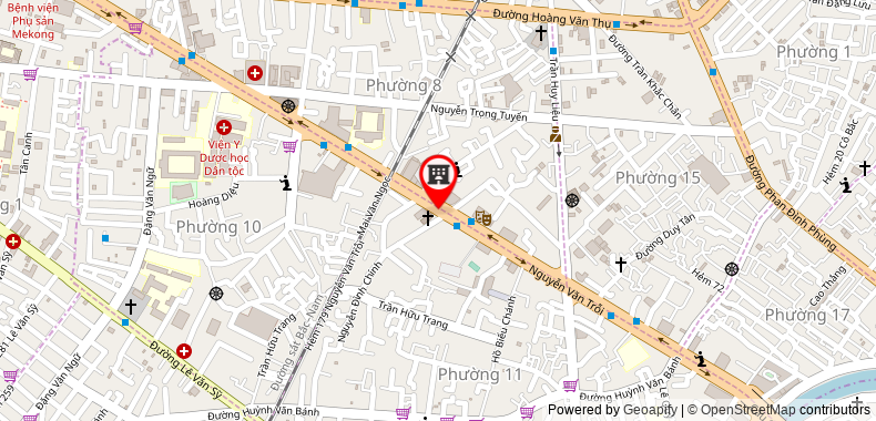 Bản đồ đến địa chỉ Thanh Tra Xây Dựng Quận Phú Nhuận