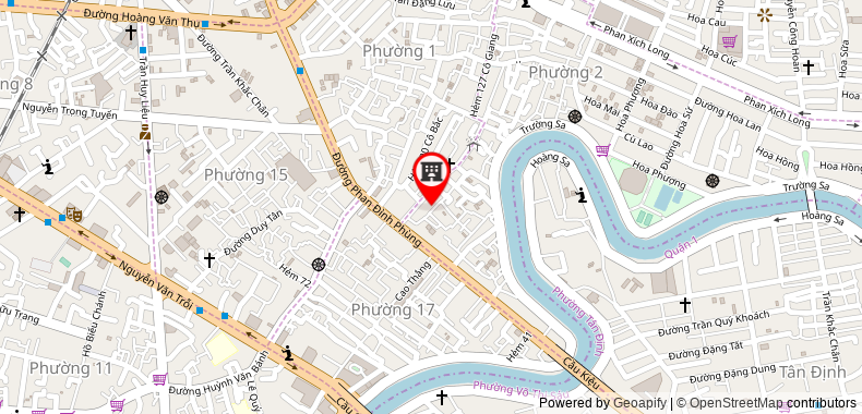 Bản đồ đến địa chỉ Công Ty TNHH Sofia Nails
