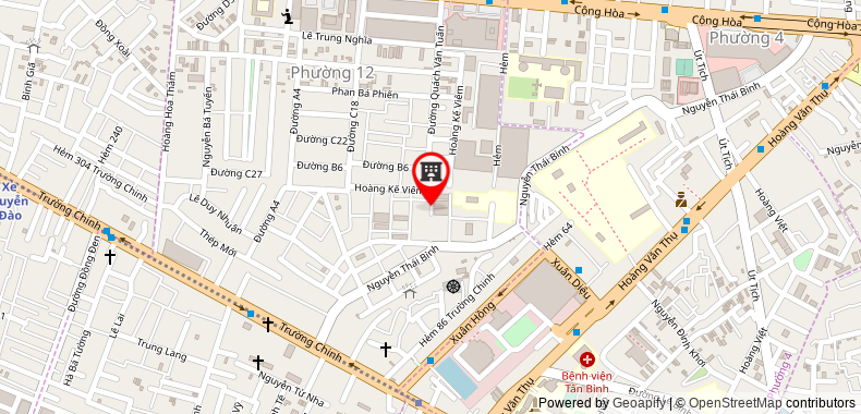 Bản đồ đến địa chỉ Công Ty TNHH Dịch Vụ Bảo Vệ Sóng Thần
