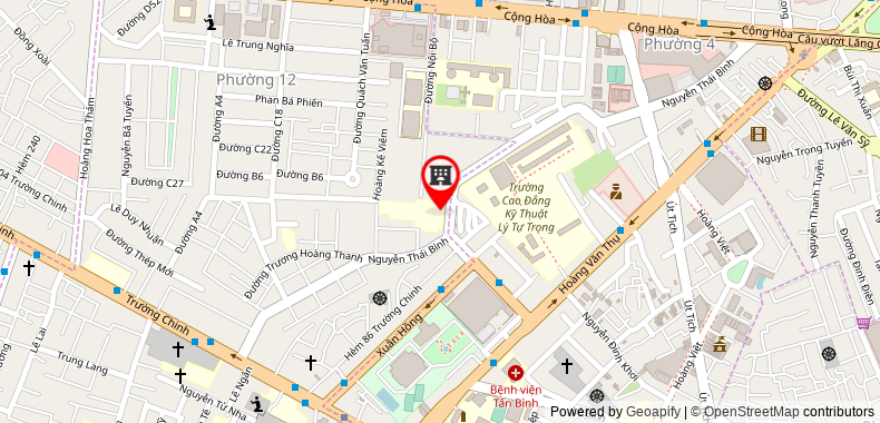 Map to Huynh Dai Consulting Investment and Construction Joint Stock Company