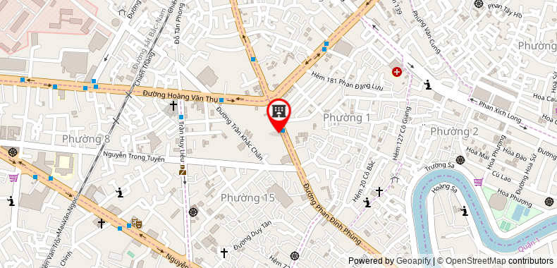 Map to Vinh Son Services Trading Investment Company Limited