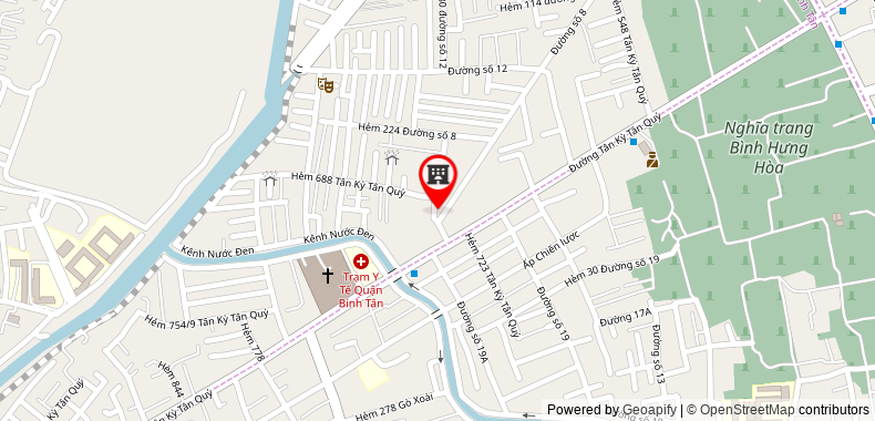 Bản đồ đến địa chỉ Công Ty TNHH Thương Mại Dịch Vụ Vận Tải Đại Cường Phát