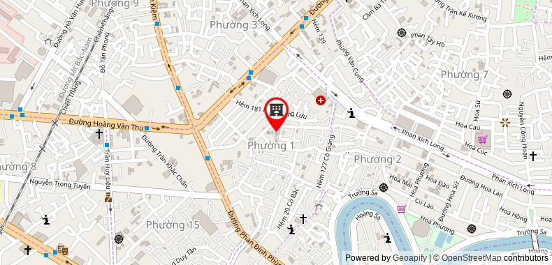 Bản đồ đến địa chỉ Công Ty TNHH Dịch Vụ Phát Triển Khách Sạn Sao Mai