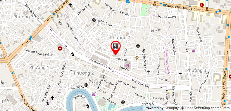 Map to Duc Tam Real Estate Investment Company Limited