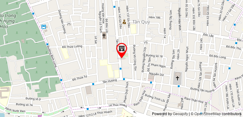 Map to Kim Hoan Phuc Construction and Trading Company Limited