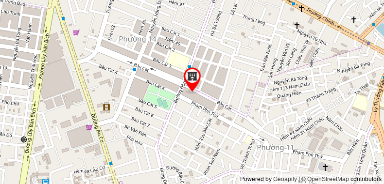 Map to Phu Minh Real Estate Joint Stock Company
