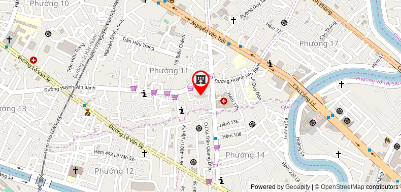 Bản đồ đến địa chỉ Công Ty TNHH Xây Dựng Thương Mại Dịch Vụ Hoacons