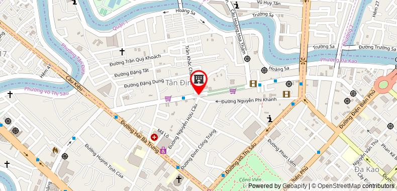 Bản đồ đến địa chỉ Công Ty TNHH Sản Xuất Thương Mại Dịch Vụ Phú Hoàng