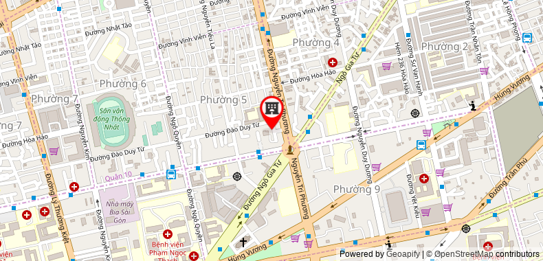 Bản đồ đến địa chỉ Công Ty TNHH Thương Mại Và Dịch Vụ Lacimba