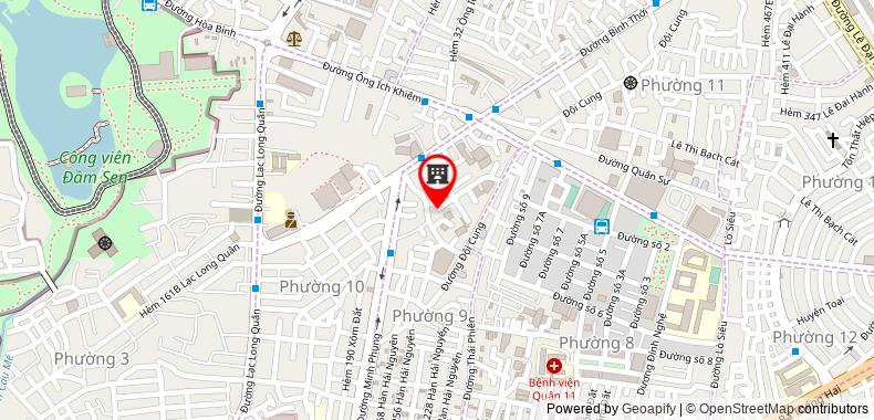 Bản đồ đến địa chỉ Công Ty TNHH Xây Dựng - Thương Mại - Sản Xuất Vạn Kim Phát