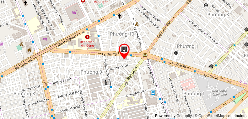 Map to Thanh Phong Technology Information Company Limited