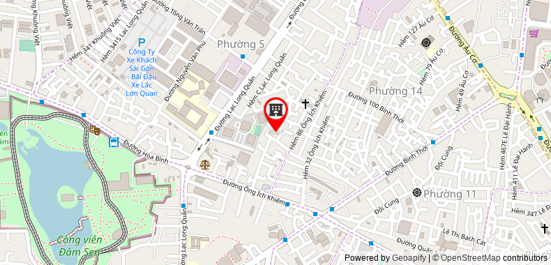 Map to Trac Viet Real Estate Company Limited