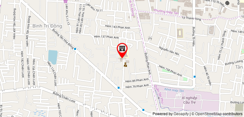 Bản đồ đến địa chỉ Công Ty TNHH Vệ Sinh Đô Thị Môi Trường Xanh