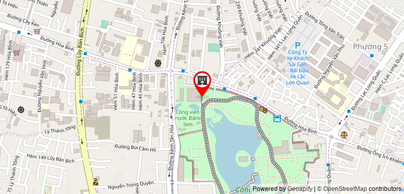 Map to Viet Star Media and Event Management - Training Joint Stock Company
