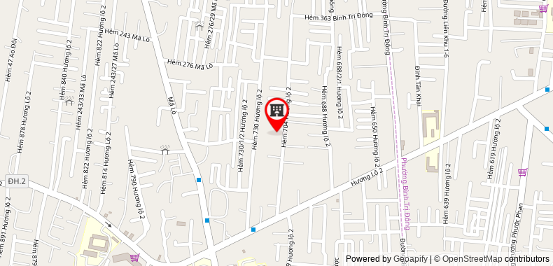 Map to Tran Nghi Service Trading Company Limited
