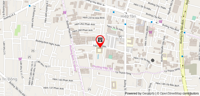 Bản đồ đến địa chỉ Công Ty TNHH Nắng Ban Mai Sài Gòn