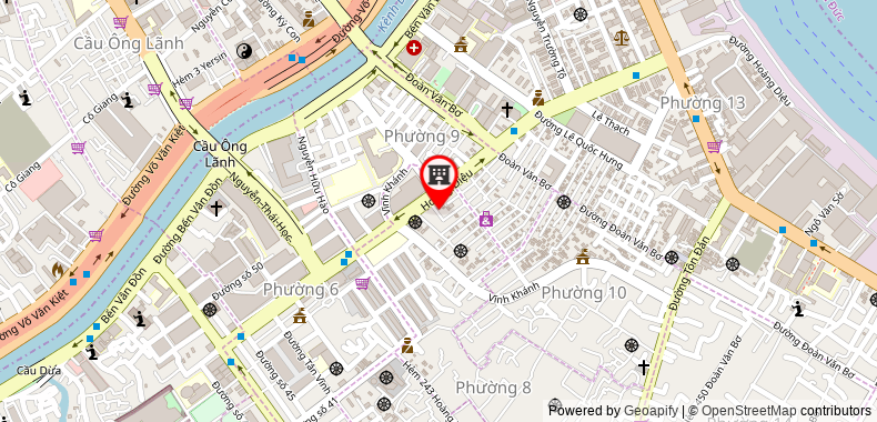 Map to Nguyen Giap House Service Trading  Company Limited