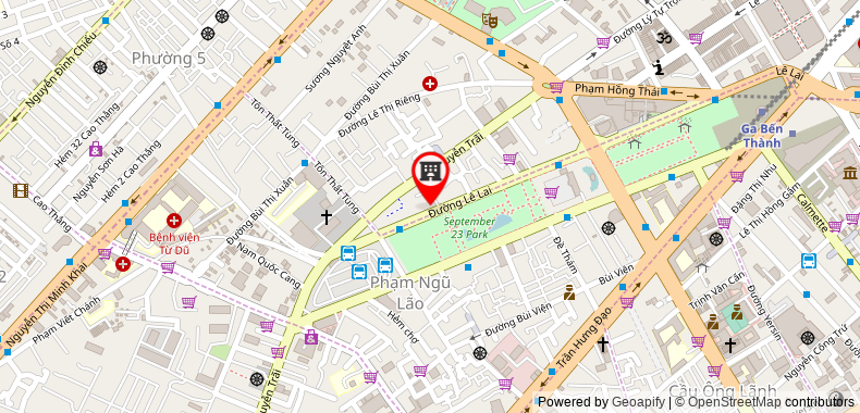 Bản đồ đến địa chỉ Công Ty TNHH Thương Mại Dịch Vụ Khách Sạn Blive