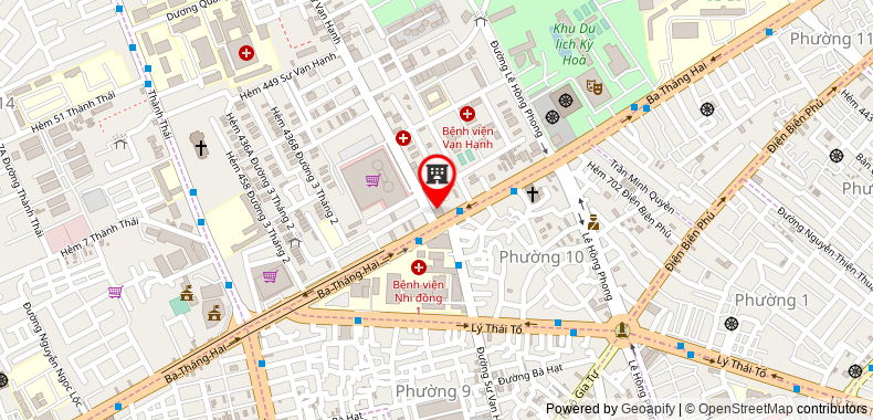 Map to Tan Tien Technology Technical Service Trading Company Limited