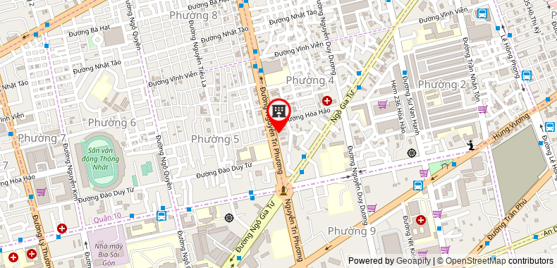 Map to Thien Huong Trading Company Limited