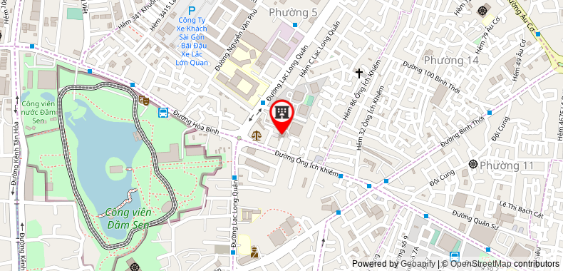 Map to Linh Dien Company Limited