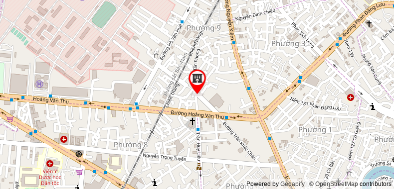 Bản đồ đến địa chỉ Công Ty TNHH Instudio