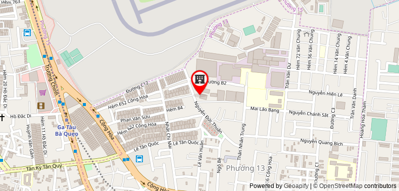 Bản đồ đến địa chỉ Công Ty TNHH Xây Dựng Cơ Điện Tường Vy