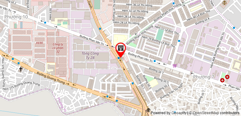 Bản đồ đến địa chỉ Công Ty TNHH Sản Xuất Thương Mại Xuất Nhập Khẩu Nkh