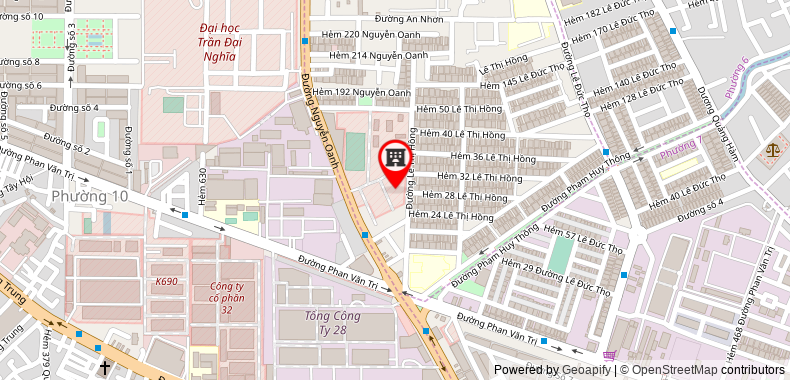 Map to Phuc Hoa Transport Service Trading Company Limited