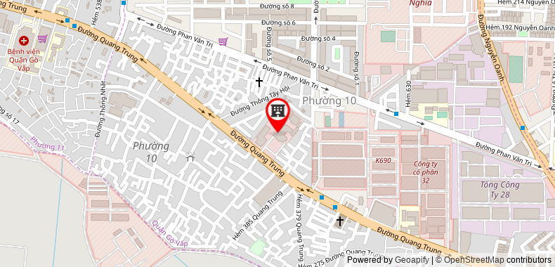 Map to Tien Nhan Design Construction Consultancy Company Limited