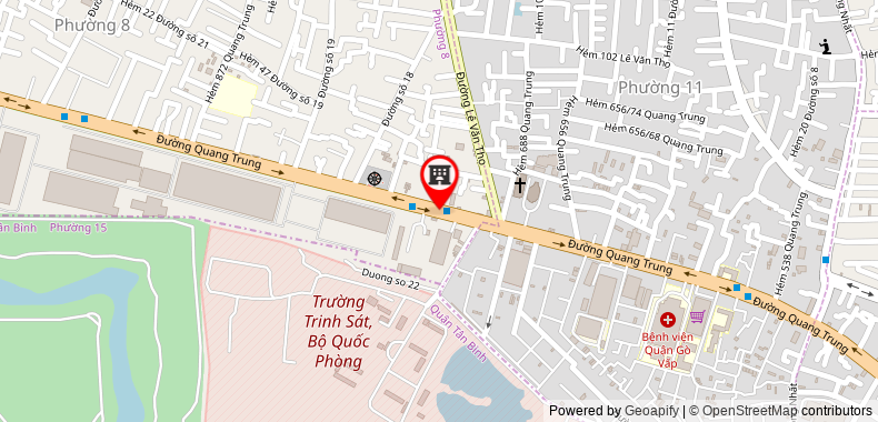 Map to Thien Phuc Elevator Joint Stock Company