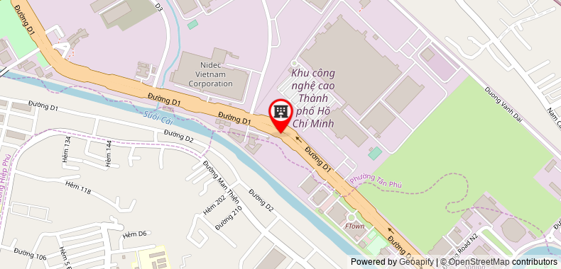 Bản đồ đến địa chỉ Công Ty TNHH Pactra-Sebang Vina