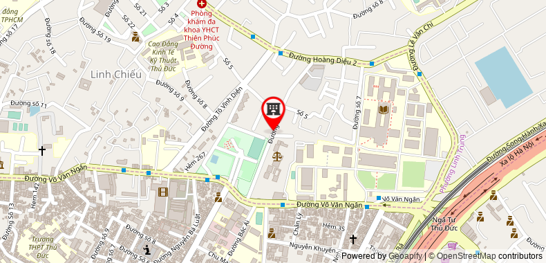 Map to Dai Quoc Hoa Investment - Trading Company Limited