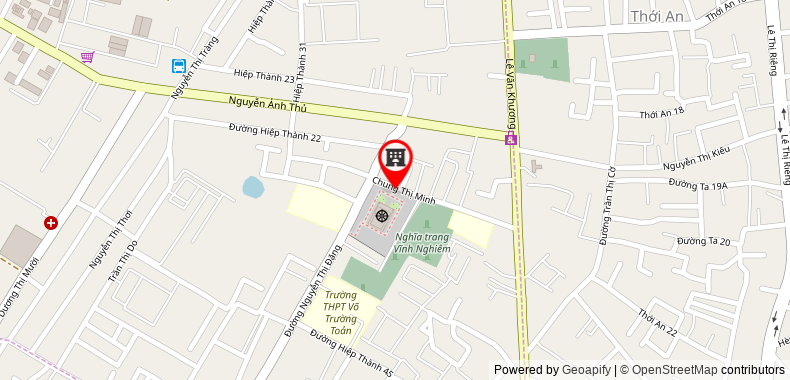 Map to Hong Lam Education Company Limited