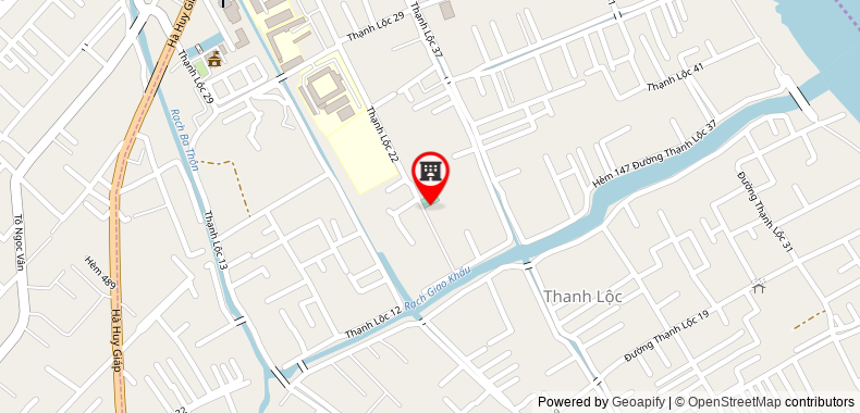 Map to Phong Vu Investment Corporation