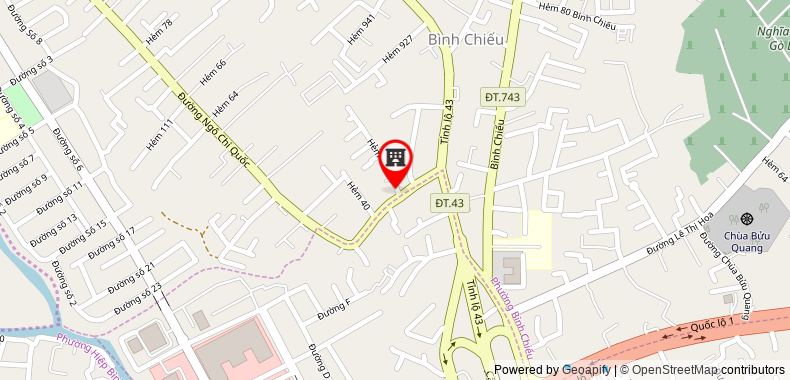 Map to South Sapphire Pharmaceutical Business Company Limited