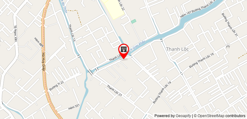 Map to An Thinh Construction & Environment Company Limited