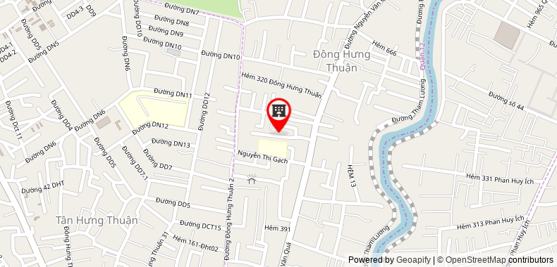 Map to Thien Khanh Minh Services and Trading Company Limited